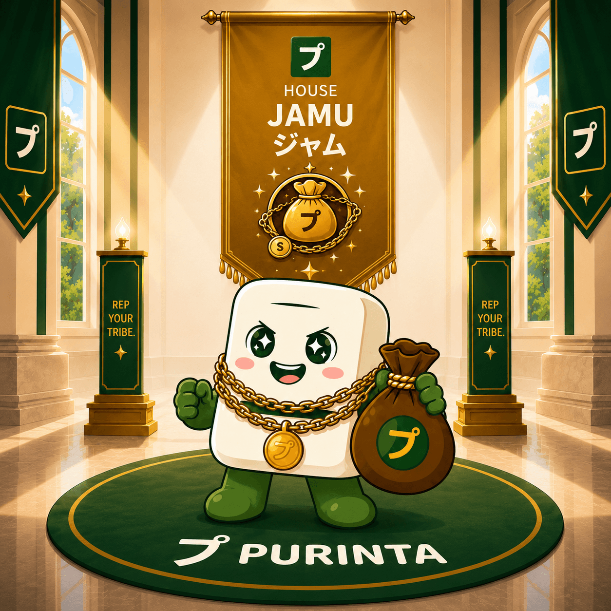 House Jamu crest